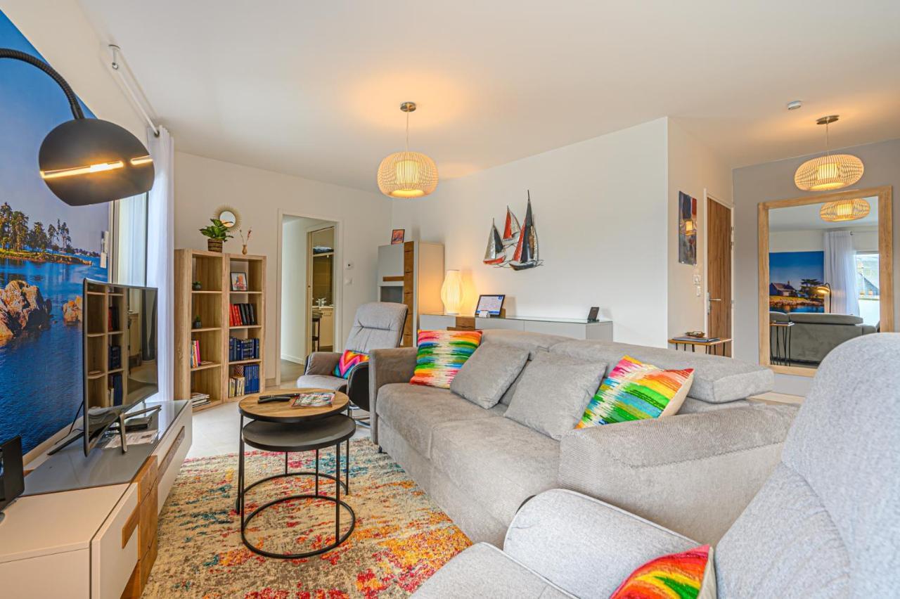L'Audacieux - Appt Neuf Avec Vue Sur Les Toits Lägenhet Vannes Exteriör bild